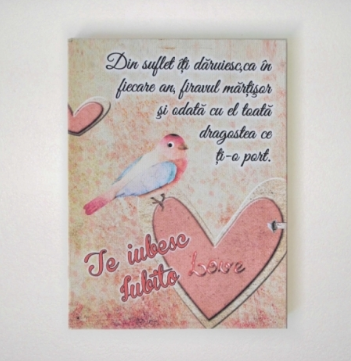 Tablou textil - Te iubesc, iubito! Tablou textil - Te iubesc, iubito!