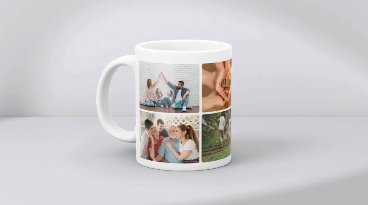 Cană personalizată cu 6 poze Cană personalizată cu 6 poze