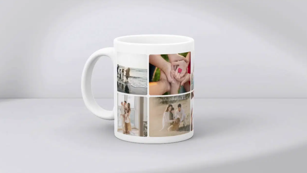 Cană personalizată cu 8 poze Cană personalizată cu 8 poze