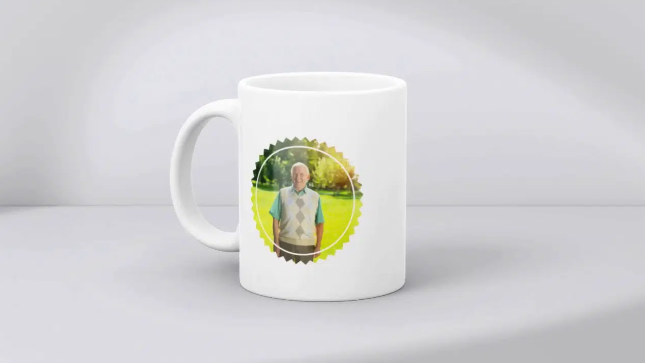 Cană personalizată cu poză, nume și vârstă – Bunic Cană personalizată cu poză, nume și vârstă – Bunic
