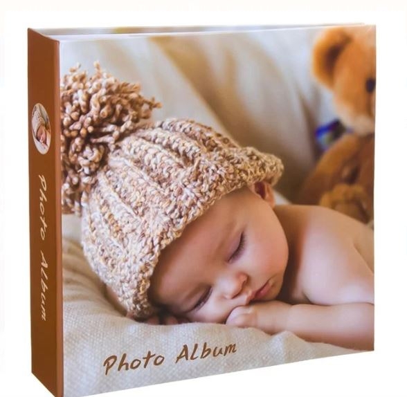 Album foto, maro - bebe (22x22cm) Album foto, maro - bebe (22x22cm)