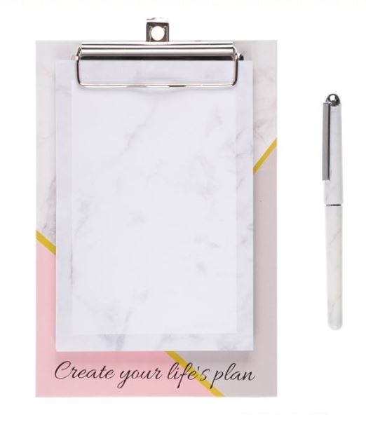 Carnet A5, gri-roz + pix - Create your life's plan Carnet A5, gri-roz + pix - Create your life's plan