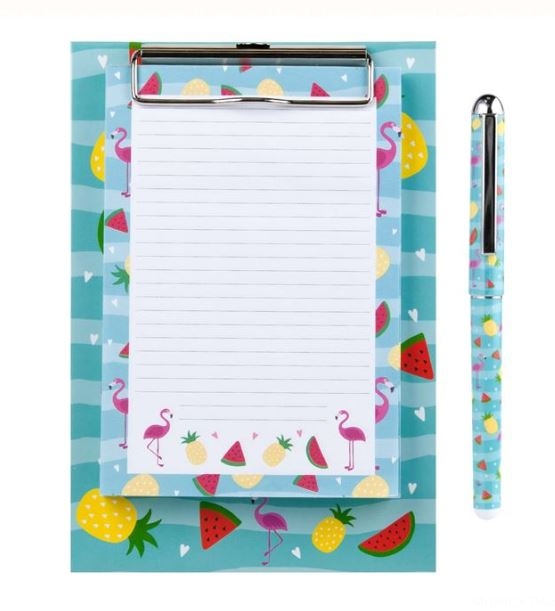 Carnet A5, turcoaz, flamingo + pix Carnet A5, turcoaz, flamingo + pix