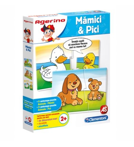 Mamici si pici - Joc Clementoni Agerino (2+) Mamici si pici - Joc Clementoni Agerino (2+)