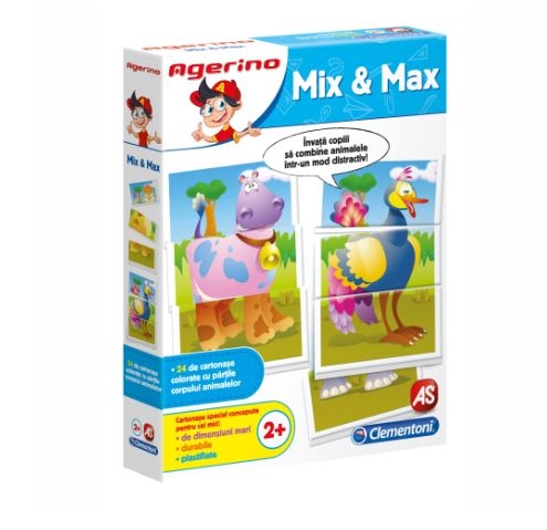 Mix si Max - Joc Clementoni Agerino (2+) Mix si Max - Joc Clementoni Agerino (2+)