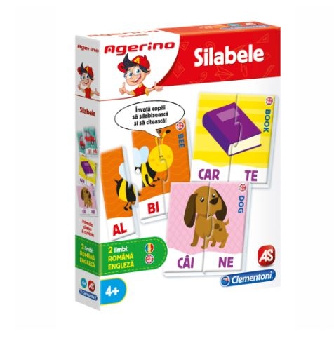 Silabele - Joc Clementoni Agerino (4+) Silabele - Joc Clementoni Agerino (4+)
