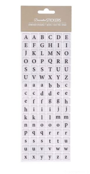 Autocolante - Litere - 96 buc. (3+) Autocolante - Litere - 96 buc. (3+)