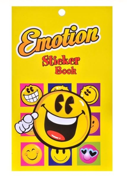 Carte cu Autocolante - Emotion, 6 File (3+) Carte cu Autocolante - Emotion, 6 File (3+)