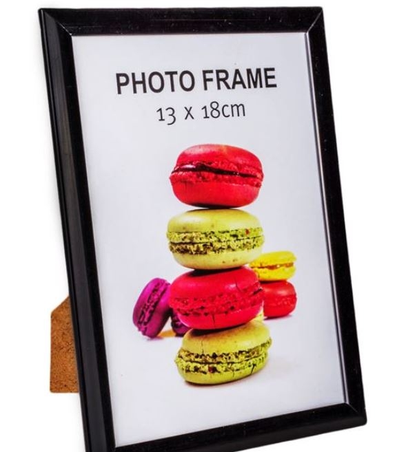 Rama foto neagra - 1 poza de 13x18cm Rama foto neagra - 1 poza de 13x18cm