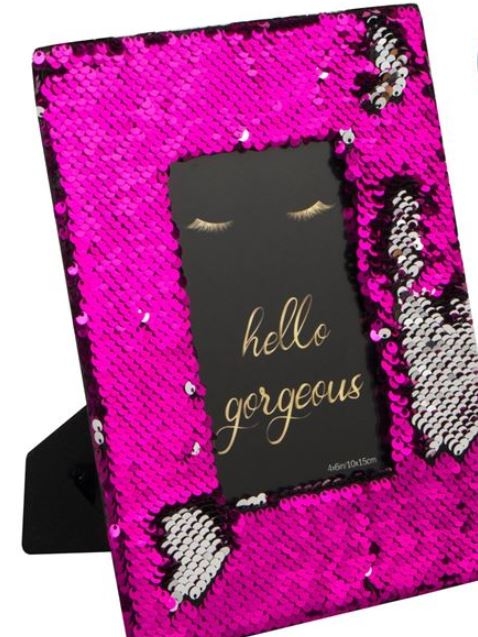 Rama foto roz inchis-argintiu - 1 poza de 10x15cm Rama foto roz inchis-argintiu - 1 poza de 10x15cm