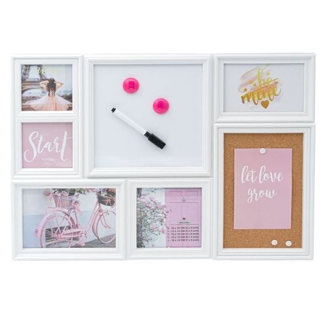 Rama foto alba - 6 poze (52x37cm) Rama foto alba - 6 poze (52x37cm)