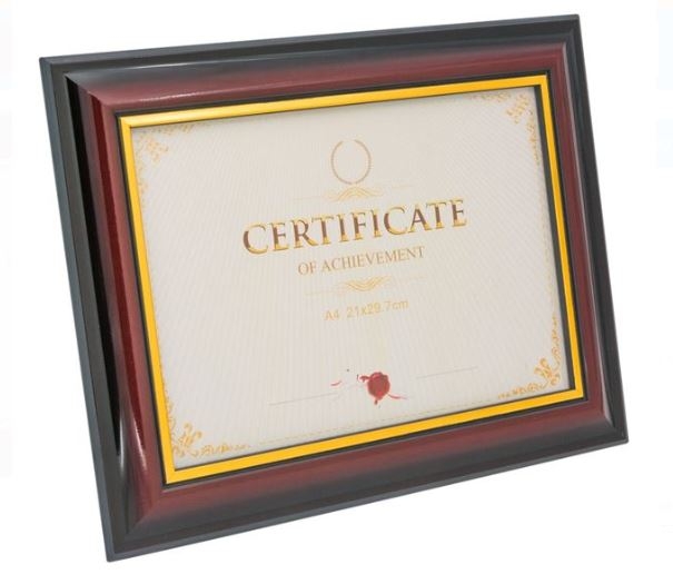 Rama foto din lemn, maro - 1 poza de 29,7x21cm Rama foto din lemn, maro - 1 poza de 29,7x21cm