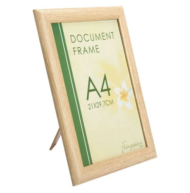 Rama foto din lemn, bej - 1 poza de 21x29.7cm Rama foto din lemn, bej - 1 poza de 21x29.7cm