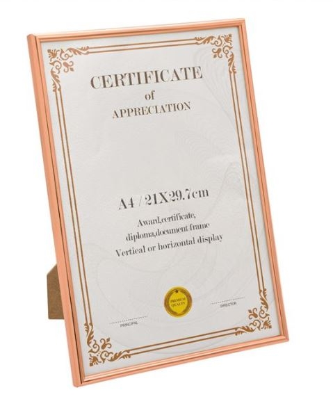 Rama foto, bronz - 1 poza de 21x29.7cm Rama foto, bronz - 1 poza de 21x29.7cm