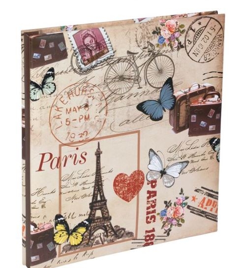 Album foto, crem-maro - Paris (27x29,5cm) Album foto, crem-maro - Paris (27x29,5cm)