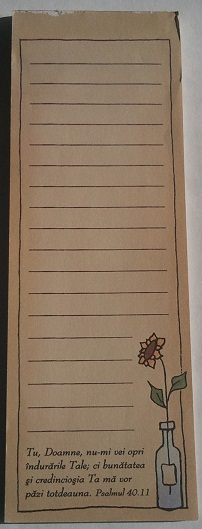 Lista de cumparaturi si magnet (cu versete biblice) Lista de cumparaturi si magnet (cu versete biblice)