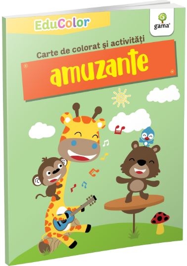 Carte de colorat si activitati amuzante pentru copii (3-4 ani) Carte de colorat si activitati amuzante pentru copii (3-4 ani)