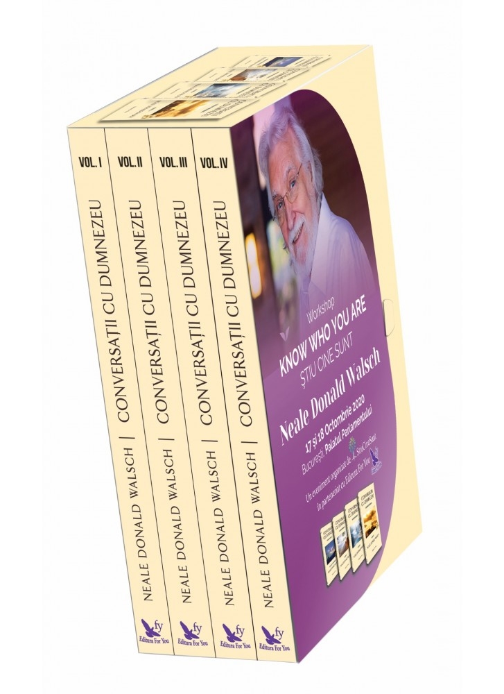 CONVERSAȚII CU DUMNEZEU, VOLUMELE I-IV - EDIȚIE SPECIALĂ CONVERSAȚII CU DUMNEZEU, VOLUMELE I-IV - EDIȚIE SPECIALĂ