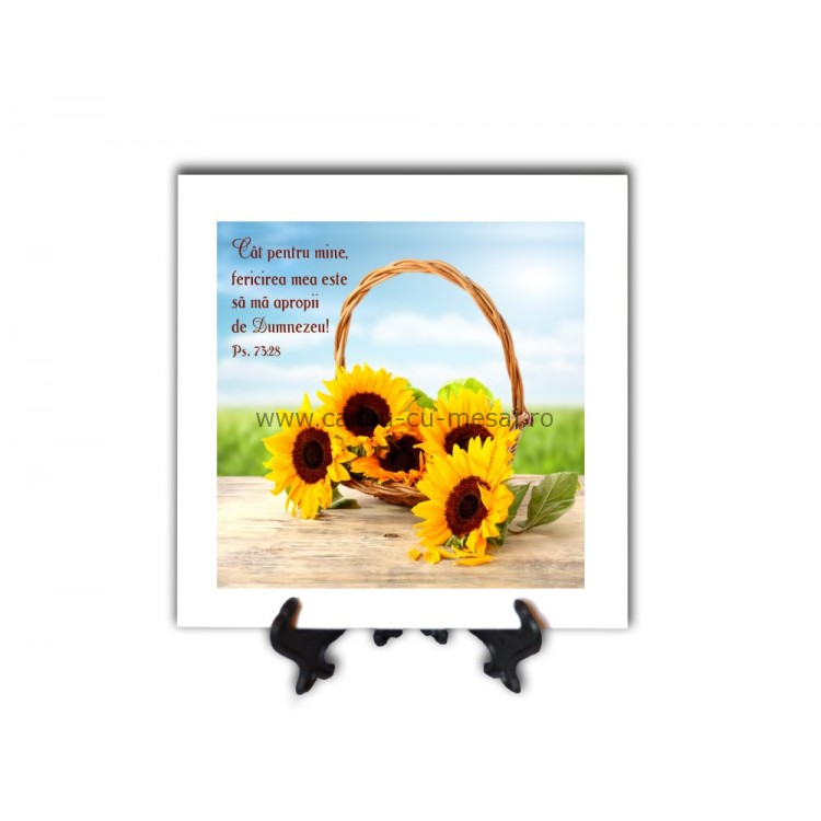 Tablou vintage - Cât pentru mine (20x20 cm) Tablou vintage - Cât pentru mine (20x20 cm)