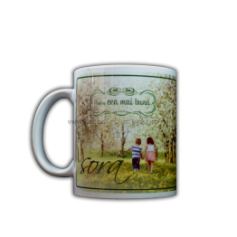 Cana cu mesaj colectia Familie - Cea mai buna sora - frate Cana cu mesaj colectia Familie - Cea mai buna sora - frate