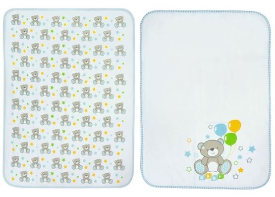 Baby Cute - Cearceafuri impermeabile - Ursuleti kaki Baby Cute - Cearceafuri impermeabile - Ursuleti kaki
