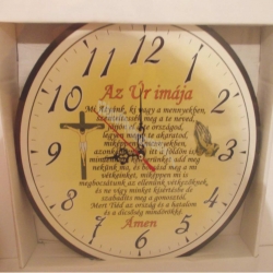 Ceas cu mesaj - TATAL NOSTRU - maghiara Ceas cu mesaj - TATAL NOSTRU - maghiara