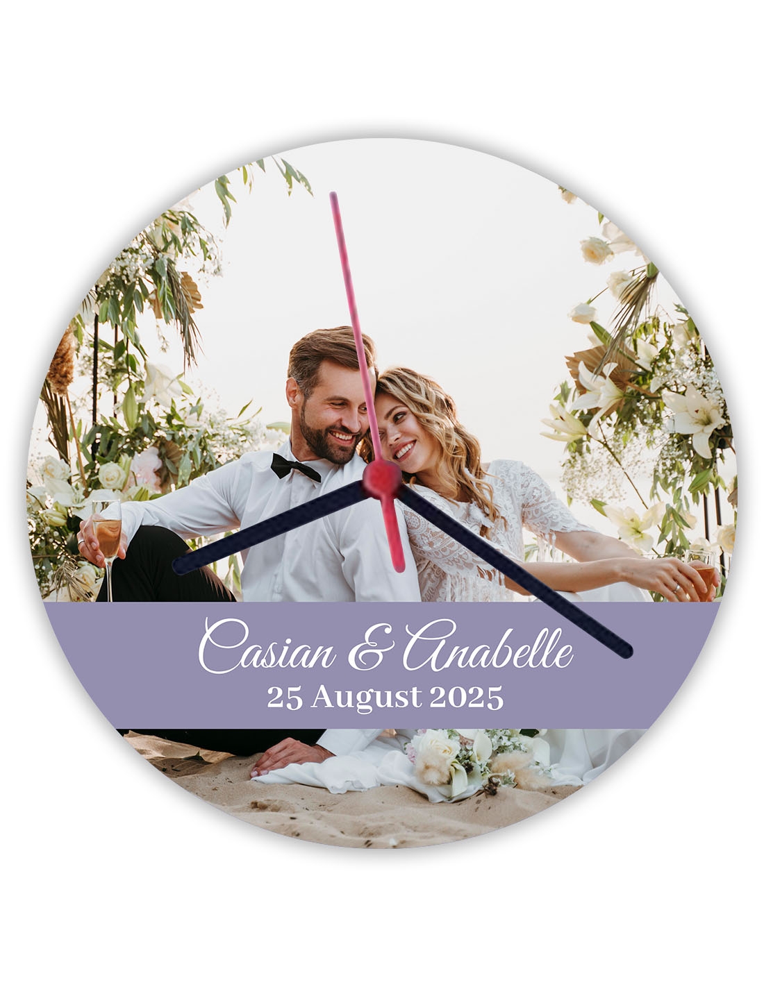 Ceas personalizat rotund cu poză – Evenimente