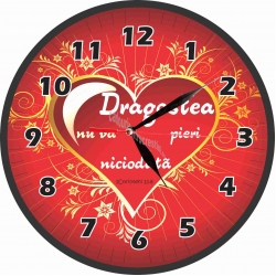 Ceas rotund, Dragostea nu va pieri niciodata Ceas rotund, Dragostea nu va pieri niciodata