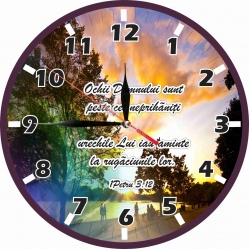 Ceas -  Ochii Domnului sunt peste cei neprihăniţi (mov) Ceas -  Ochii Domnului sunt peste cei neprihăniţi (mov)