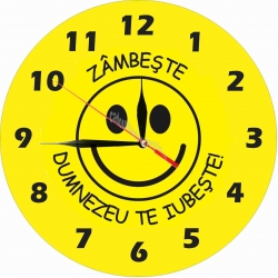 Ceas - Zambeste, Dumnezeu te iubeste! Ceas - Zambeste, Dumnezeu te iubeste!