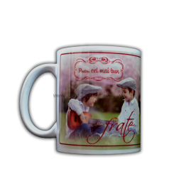 Cana cu mesaj colectia Familie - Cel mai bun frate - frate Cana cu mesaj colectia Familie - Cel mai bun frate - frate