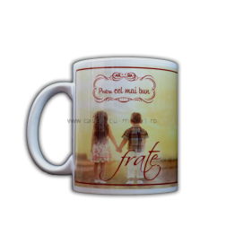 Cana cu mesaj colectia Familie - Cel mai bun frate - sora