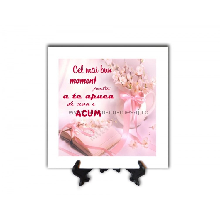 Tablou vintage - Cel mai bun moment (20x20 cm) Tablou vintage - Cel mai bun moment (20x20 cm)