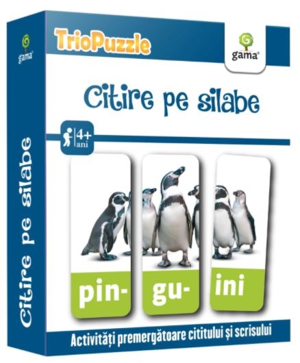 Citire pe silabe - Activitati premergatoare cititului si scrisului (4-6 ani)