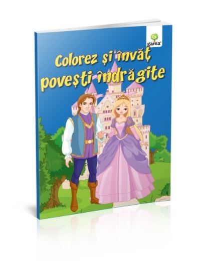 Colorez si invat povesti indragite - Carte de colorat cu povesti (3-5 ani) Colorez si invat povesti indragite - Carte de colorat cu povesti (3-5 ani)
