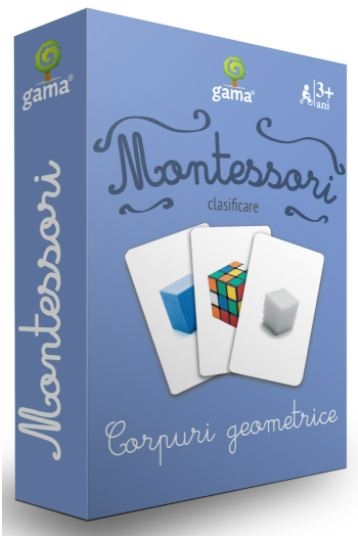 Corpuri geometrice - Carti de joc Montessori (3-5 ani) Corpuri geometrice - Carti de joc Montessori (3-5 ani)