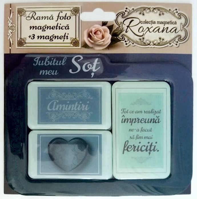 Rama foto magnetica + 3 magneti - Iubitul meu Sot Rama foto magnetica + 3 magneti - Iubitul meu Sot