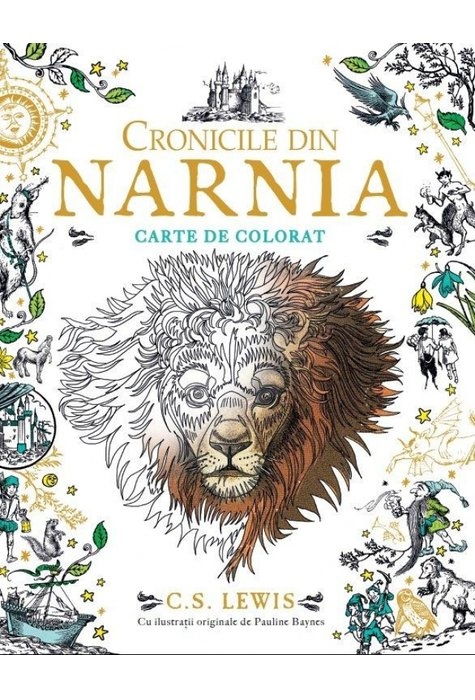 Cronicile din Narnia - Carte de colorat pentru copii Cronicile din Narnia - Carte de colorat pentru copii