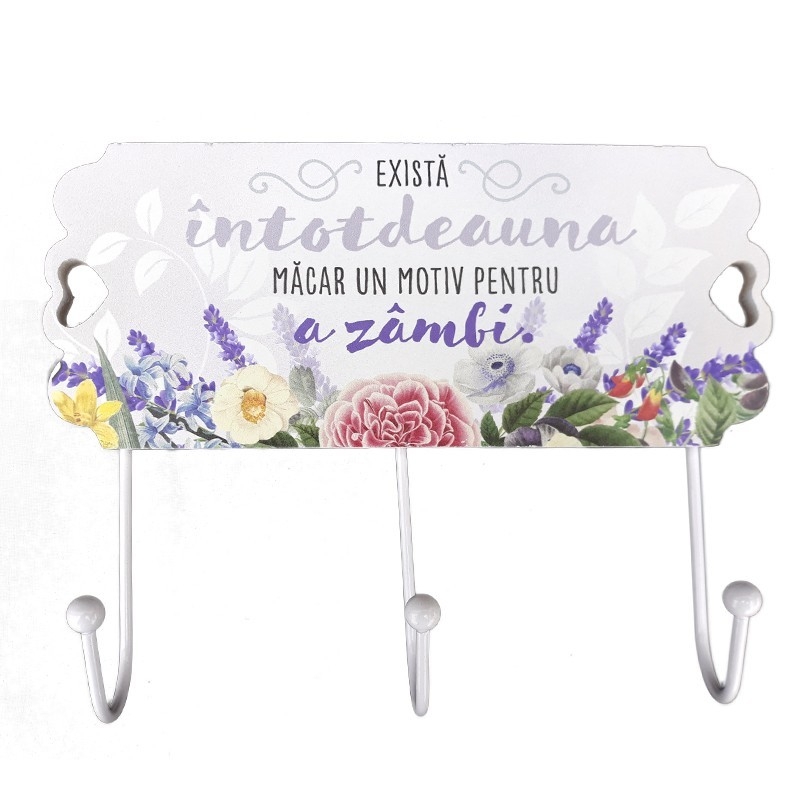 Cuier lemn flori lavanda - Exista intotdeauna .. Cuier lemn flori lavanda - Exista intotdeauna ..