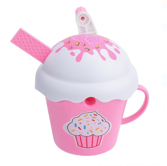 Ascutitoare mecanica, roz - Cup Cake Ascutitoare mecanica, roz - Cup Cake