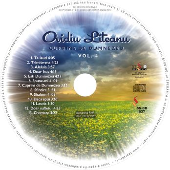CD Ovidiu Liteanu - Cuprins de Dumnezeu, vol.4