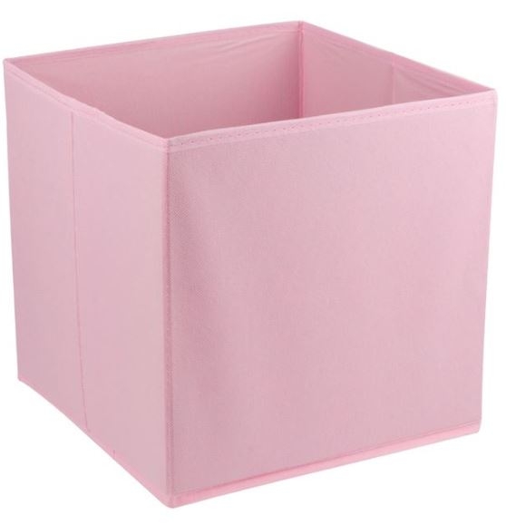 Cutie depozitare, roz (30x30x30cm) Cutie depozitare, roz (30x30x30cm)