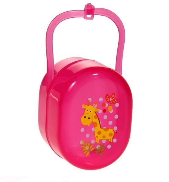 Cutie pentru suzeta, roz Cutie pentru suzeta, roz