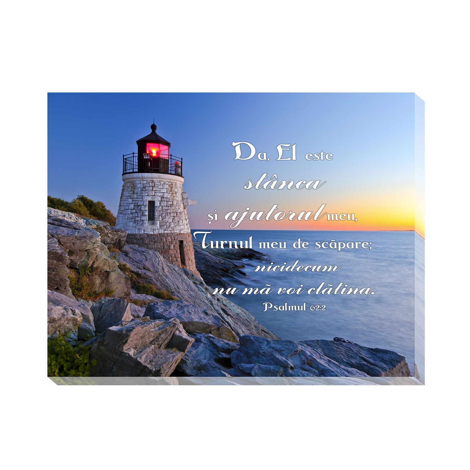 Tablou canvas - El este locul meu de scapare (30x40 cm) Tablou canvas - El este locul meu de scapare (30x40 cm)