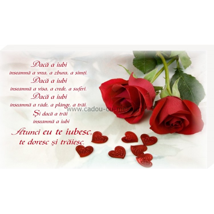 Dacă a iubi- Placheta birou Dacă a iubi- Placheta birou