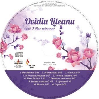 CD Ovidiu Liteanu - Har minunat, vol.7