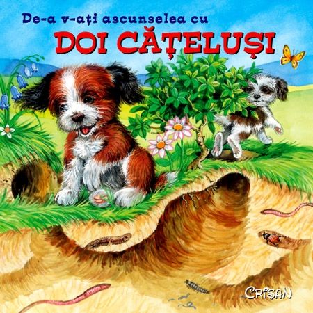 De-a v-aţi ascunselea cu doi căţeluşi De-a v-aţi ascunselea cu doi căţeluşi