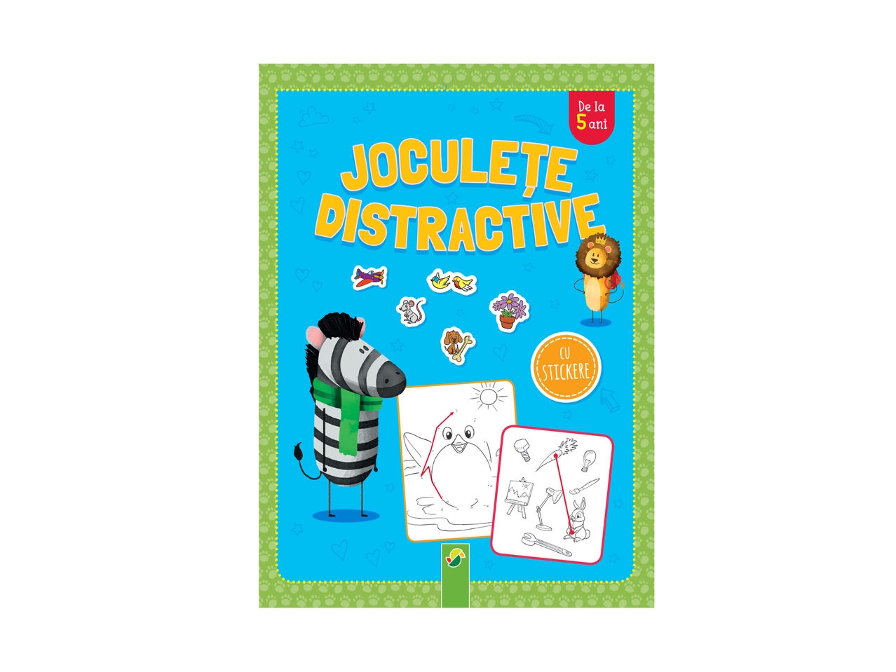 Carte pentru baietii - Joculete distractive cu stickere  (+5 ani) Carte pentru baietii - Joculete distractive cu stickere  (+5 ani)