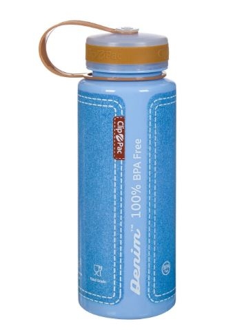 Bidonas apa, albastru, Model Denim - 800 ml Bidonas apa, albastru, Model Denim - 800 ml