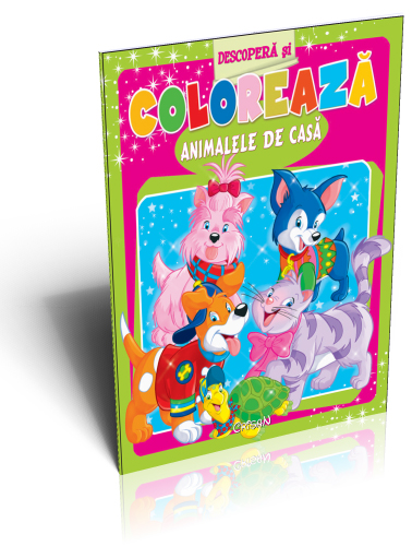 Descoperă şi colorează Animalele de casă Descoperă şi colorează Animalele de casă